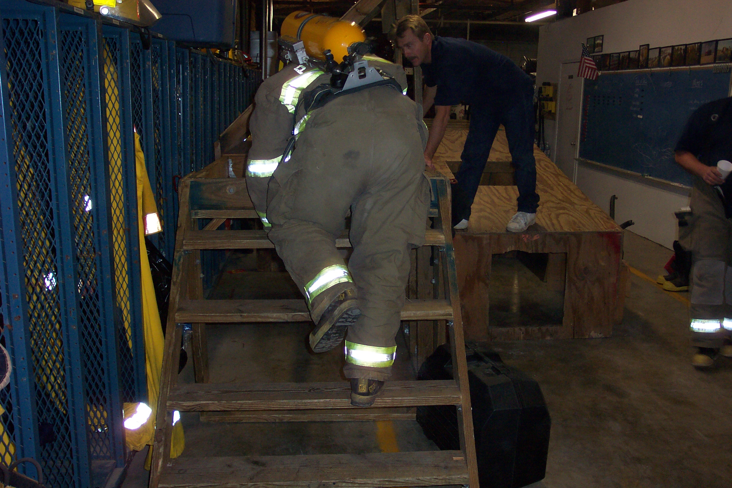 Ponder Fire SCBA Training February 2005